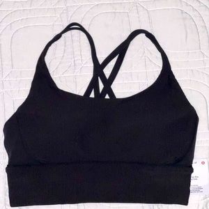 Lululemon Energy Bra Long Line Rib